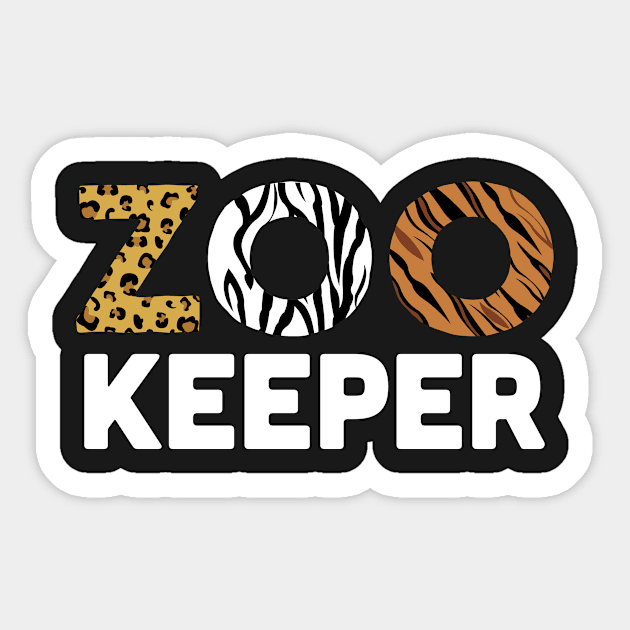 Zoo Keeper Sticker by mikevdv2001